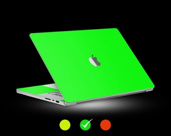 Vinilo neón para MacBook / Vinilo 3M / Vinilo protector integral para modelos MacBook Pro y Air