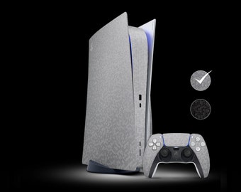 Aspect nid d'abeille pour PS5 | Vinyle 3M | Habillage intégral avec la possibilité d'ajouter un habillage pour la manette