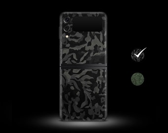 Samsung Galaxy Z Flip Camo Skin | 3M Vinyl | Back Skin for all Samsung Galaxy Z Flip Series