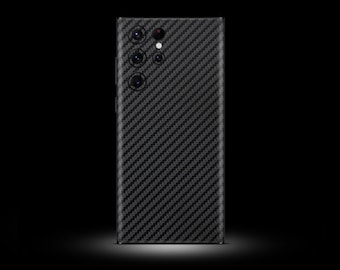 Samsung Galaxy S Series Carbon Fiber Skin | 3M Vinyl | Back Skin for all Samsung Galaxy S Series