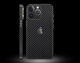 iPhone Carbon Fiber Skin | 3M Vinyl | Full Wrap Skin for all iPhone Models