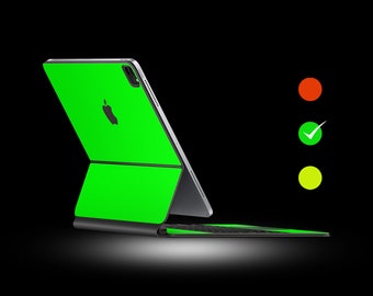 Magic Keyboard Neon Skin | 3M Vinyl | Full Wrap Skin for iPad Pro & Air