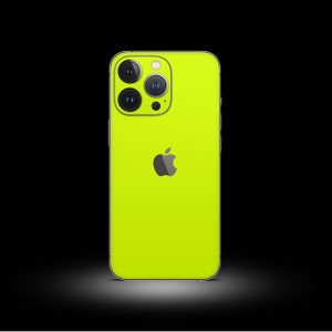 iPhone Neon Skin 3M Vinyl Full Wrap Skin for all iPhone Models image 6