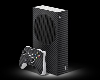 Xbox S Carbon Fiber Skin | 3M Vinyl | Full wrap skin with the option of adding a skin for the controller