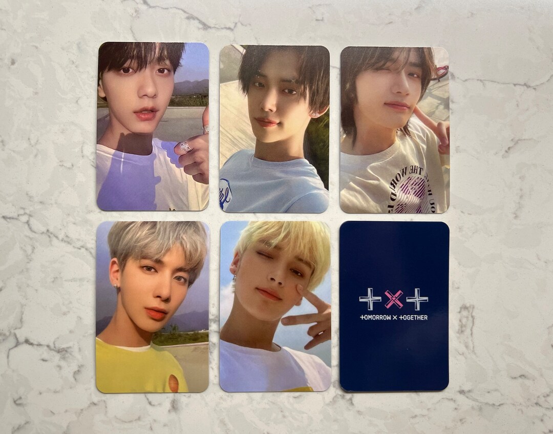 TXT Photocards TXT the Chaos Chapter Fight Vers. Photocards Handmade ...
