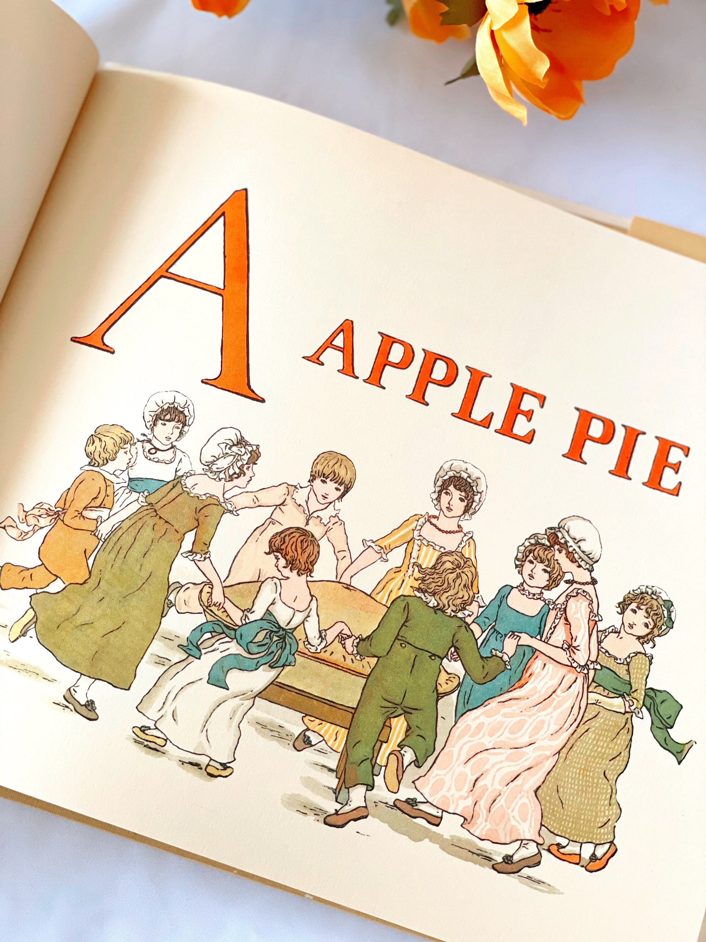 A APPLE PIE by Kate Greenaway - Etsy
