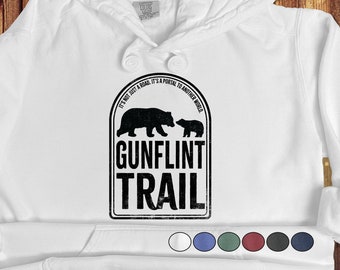 Gunflint Trail - Portal to Another World | Hoodie, Unisex | Comfort Colors | BWCA | Boundary Waters Canoe Area | Minnesota MN Hoodie