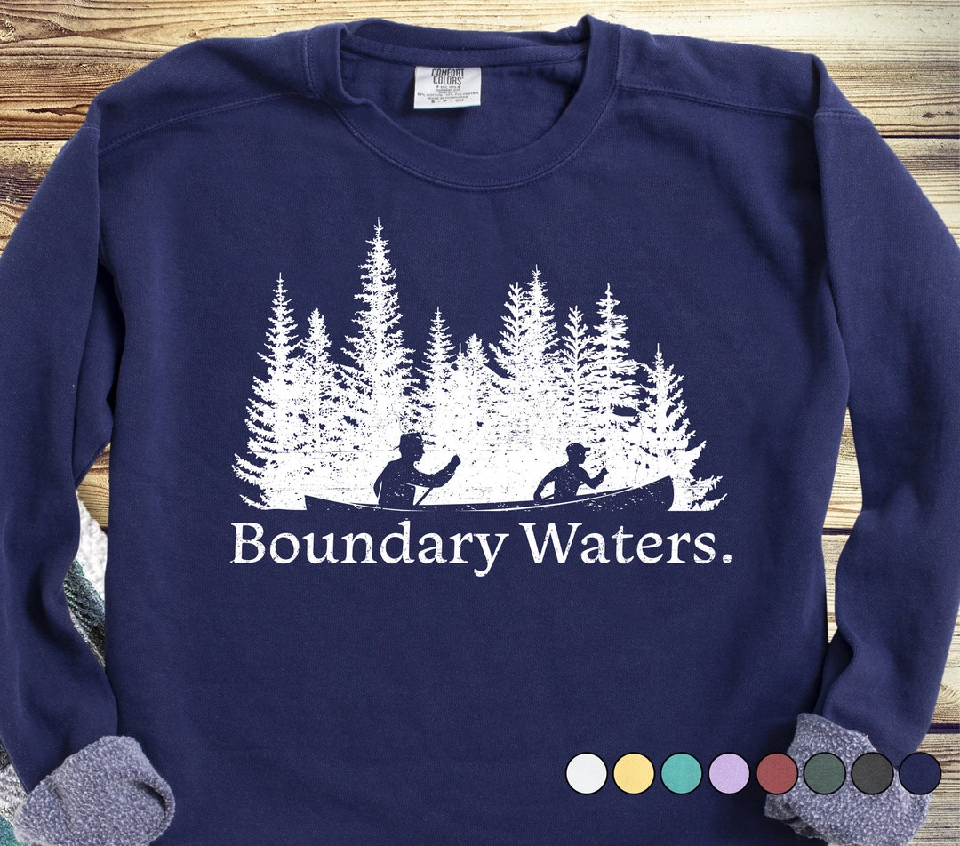 Boundary Waters Father &amp; Son | Unisex Sweatshirt, Boundary Waters Canoe ...