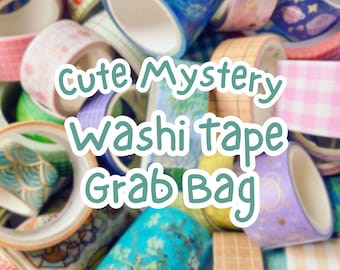 Cute Mystery Washi Tape Sample Sets