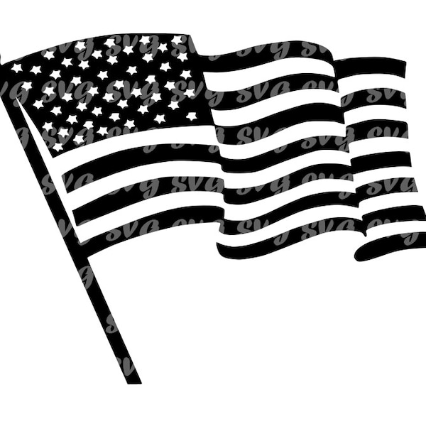 Vettore di bandiera americana svg