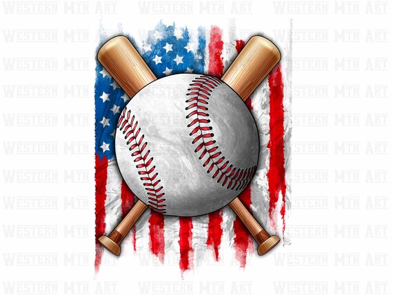 American Baseball US Flag 4th Of July png, USA American Flag Png, Baseball American Flag Png,Baseball Png,Independence day,Digital Download,