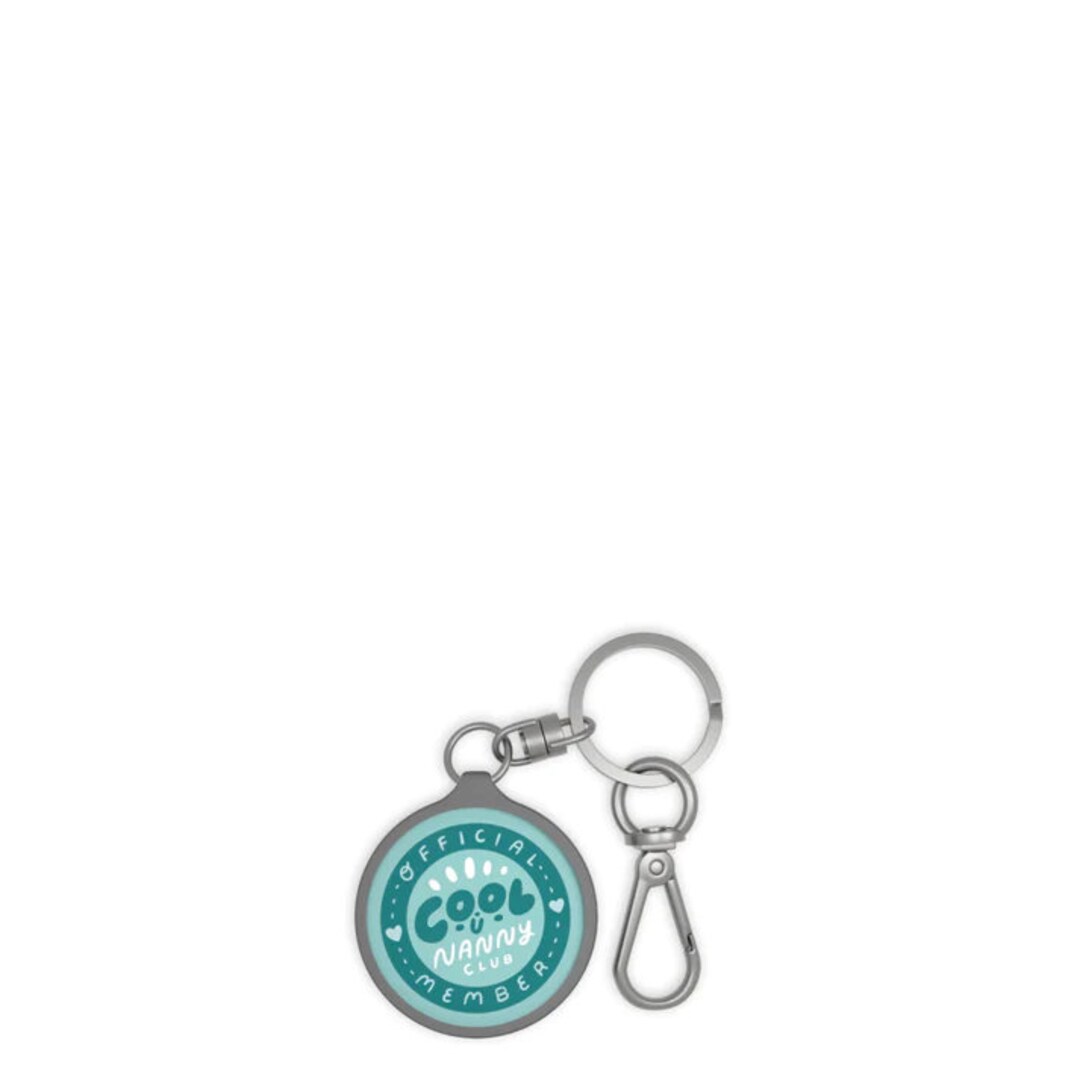 Key Rings Nanny Cool Nanny Club Key Ring Tag | Nanny Key Rings | Childcare | Nanny Gift ...