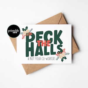 Imprimez votre salon et pas vos collègues - Cartes de Noël amusantes pour un peu d'humour au bureau