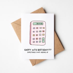Carte d'anniversaire drôle de meilleur ami - Carte de voeux hilarante du 29e anniversaire. Carte de 40e anniversaire personnalisée, carte de joyeux anniversaire personnalisée