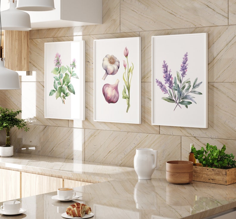healing plants art herbalist gift