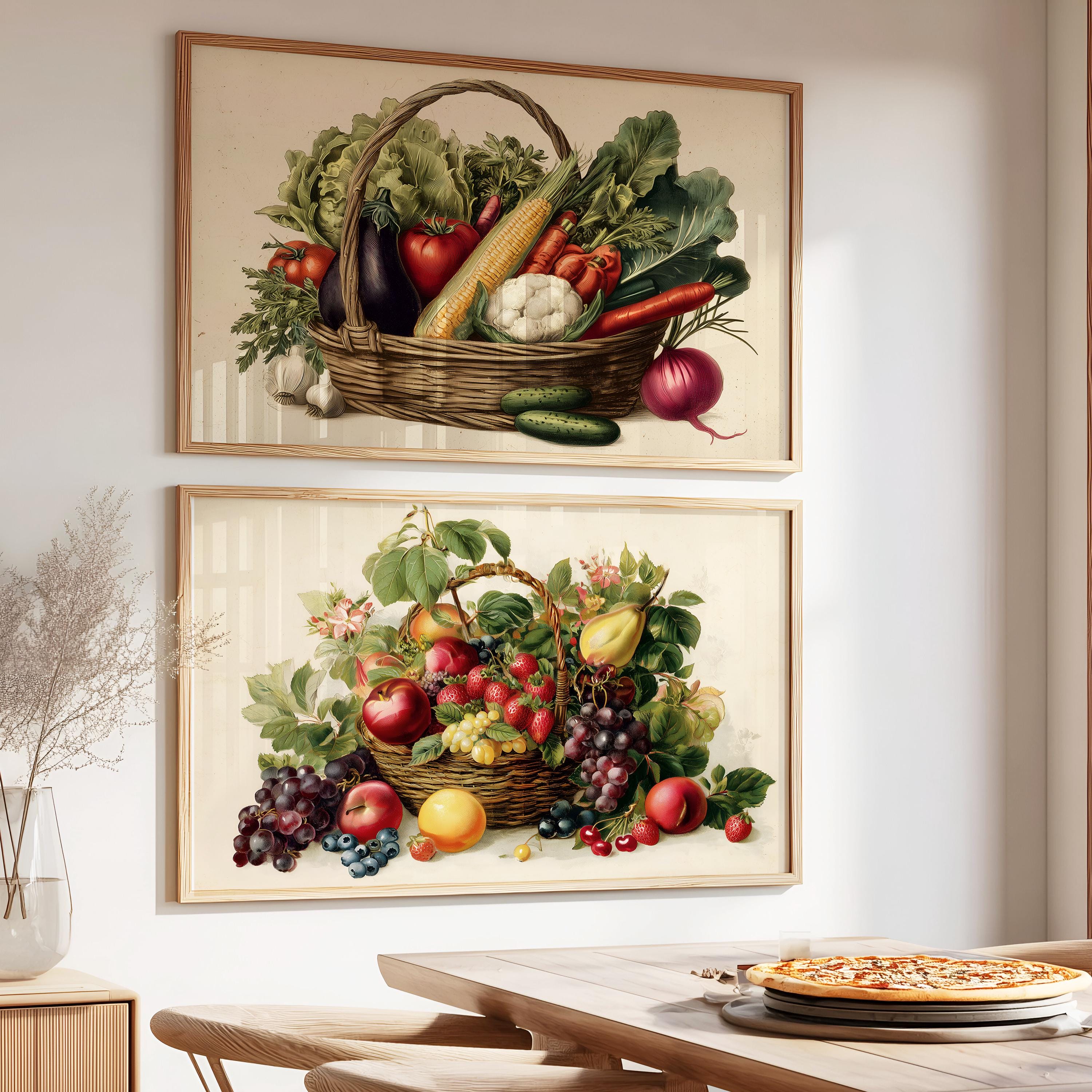 Vegetable Themed Picture Frame - Etsy