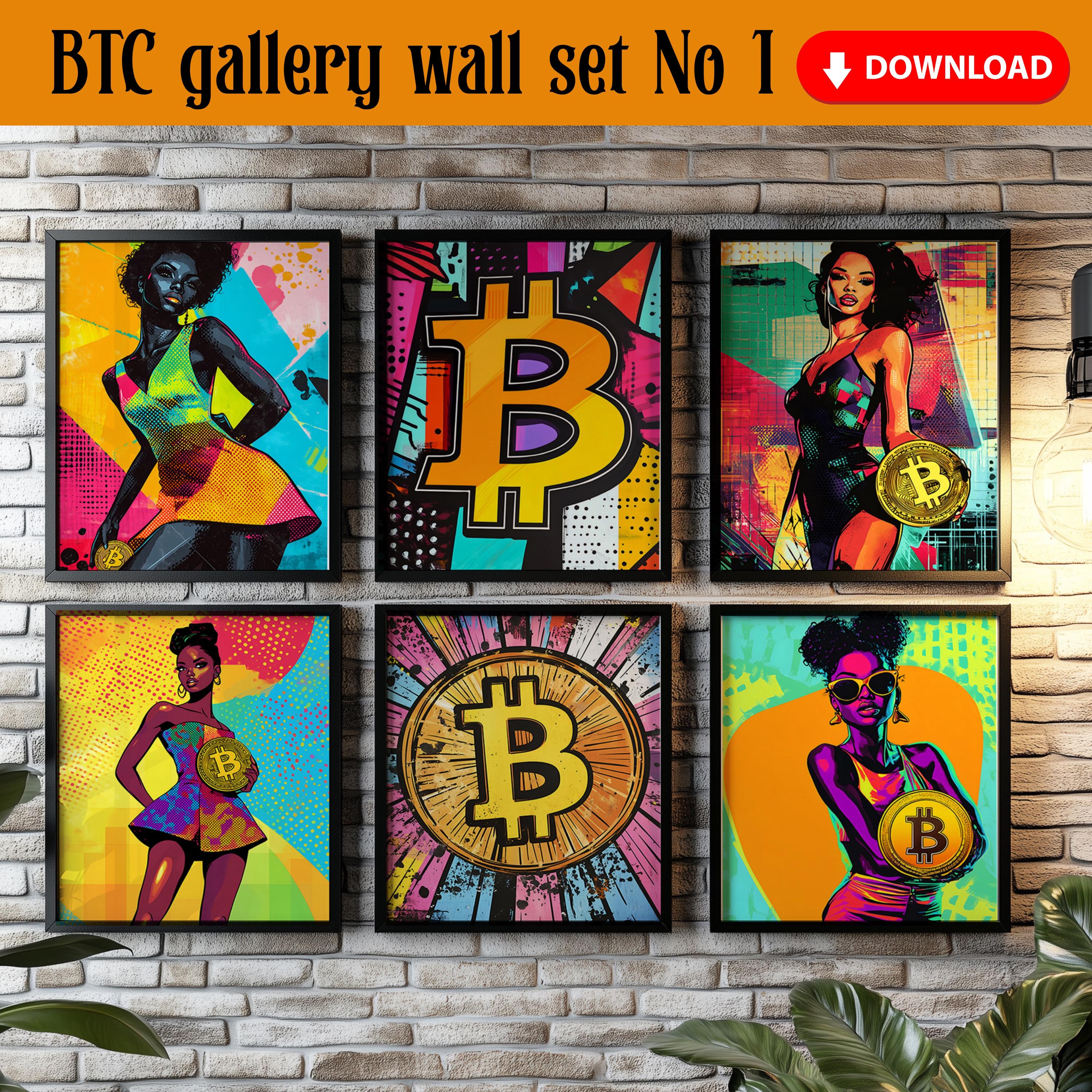 Crypto Pop Art - Etsy Sweden