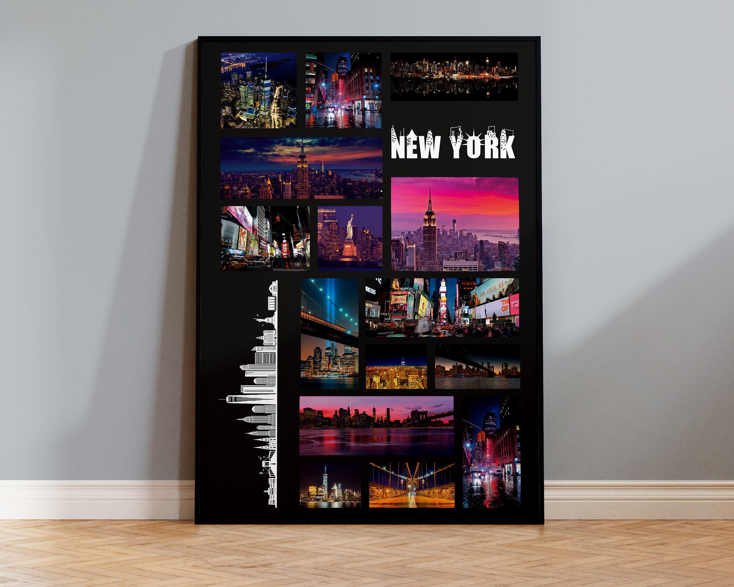 Nyc Photo Collage - Etsy