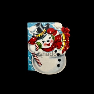 ヴィンテージ クリスマス スノーマン ラッピング ペーパー ヴィンテージ クリスマス スノーマン ラッピング ペーパー