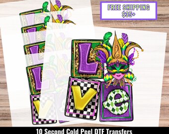 MG-5 | DTF TRANSFER, Mardi Gras