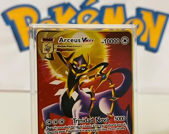 5000 Hp Metal Pokemon Cards Spanish Mewtwo Charizard Pikachu