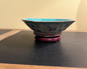 Chinese Export Famille Verte Bowl 7”