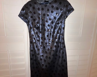 LAUREN RALPH LAUREN Carona Polka-dot Sequin Dress - Etsy LAUREN RALPH LAUREN Carona Polka-dot Sequin Dress - Etsy