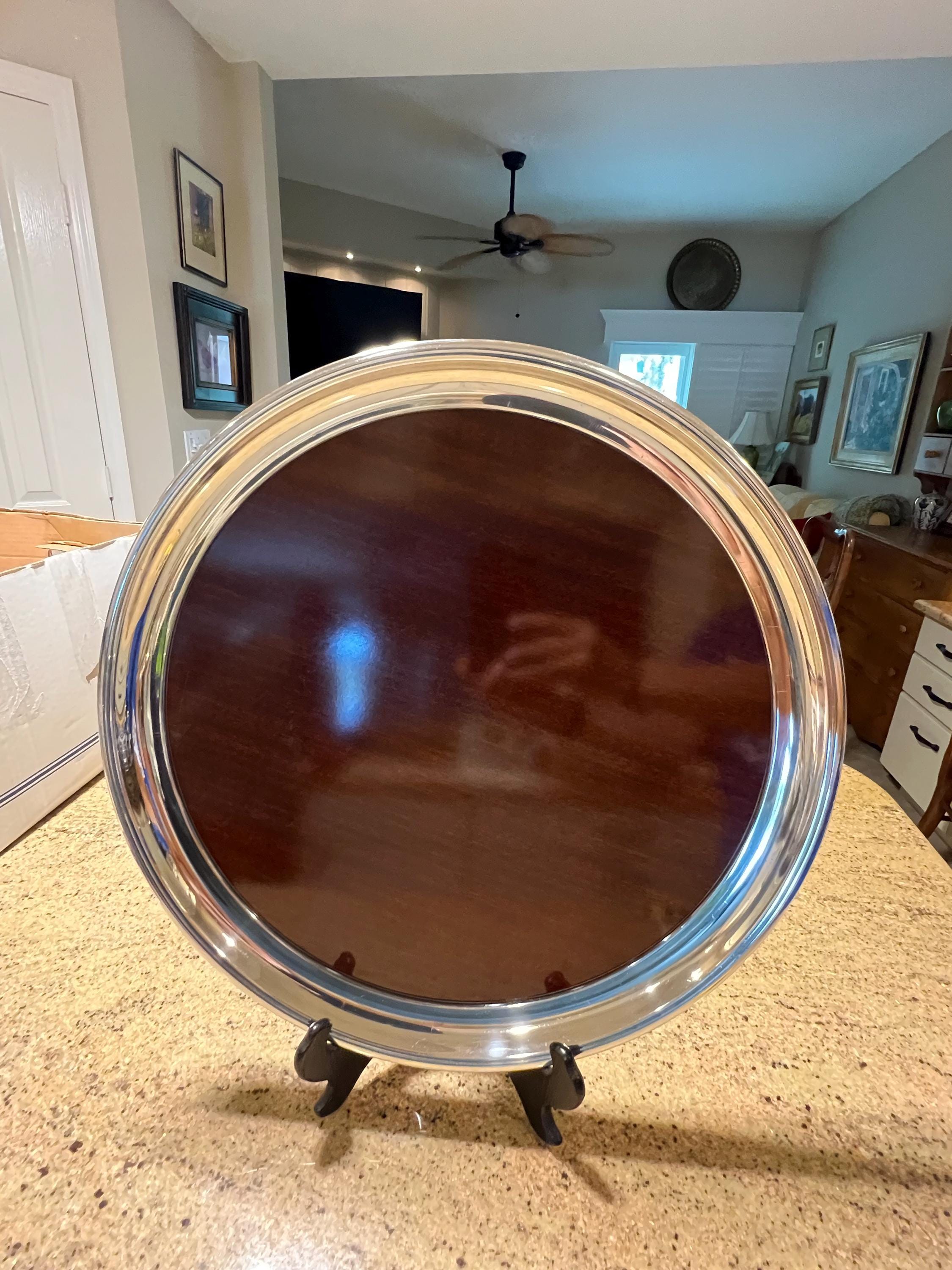 Serving Chrome Tray - Etsy