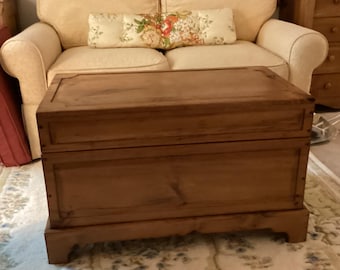 Pine Blanket Chest