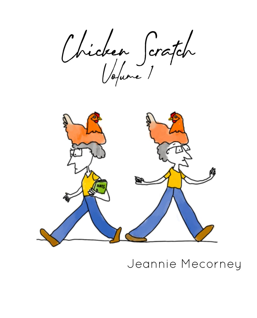 A Chicken Zine Volume 1 Chicken Comics Zines Comics Funny Etsy