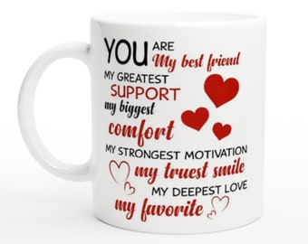 To my best friend gift mug