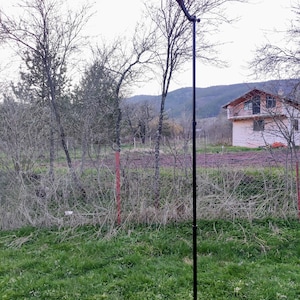 Solar Garden Lighting Pole: Camping & Outdoor Light with Remote