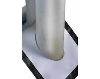 Salida de chimenea para estufa de carpa ignífuga: tela resistente al calor, 30+30 cm