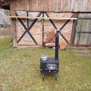mini stove, wood stove with oven, tent stove, outdoor stove, hunter stove, hut stove, caravan stove,Woodsman stove