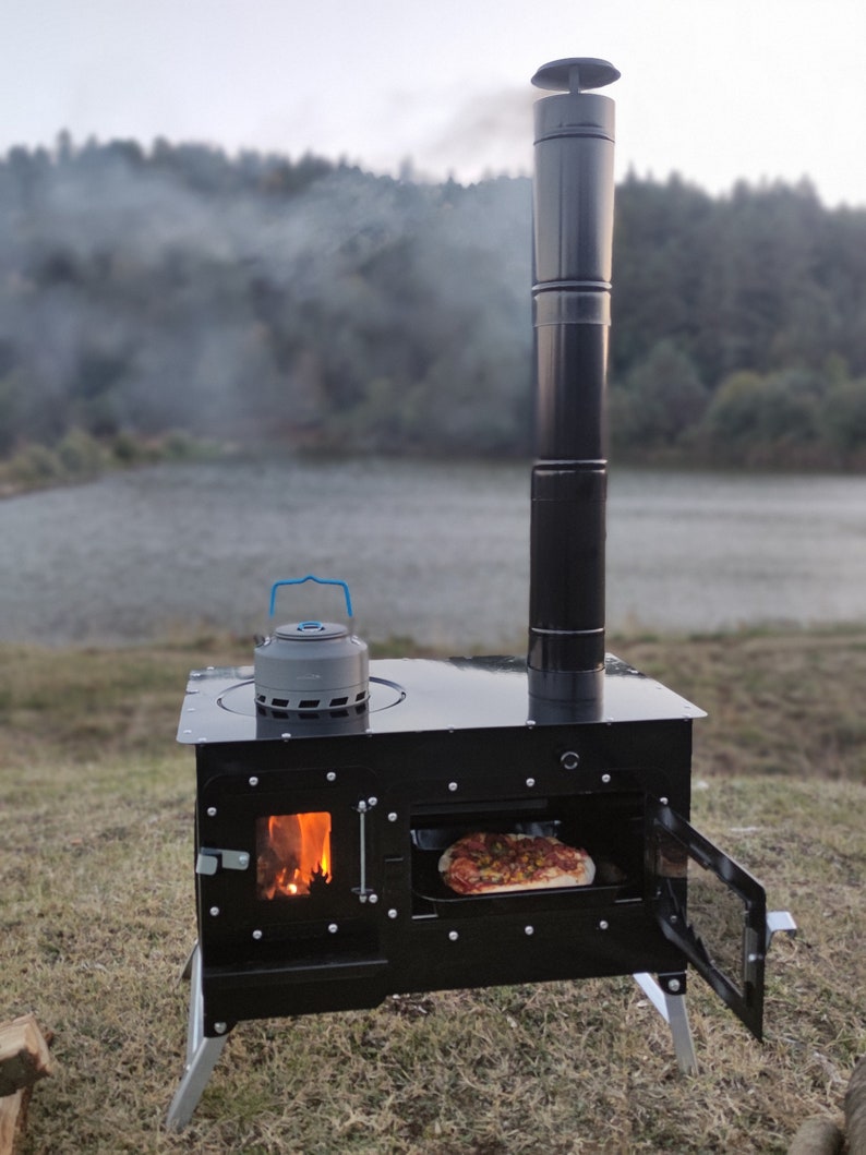 Small Wood Stove, Oven Stove, Cabin Stove, Camping Stove, Barbecue