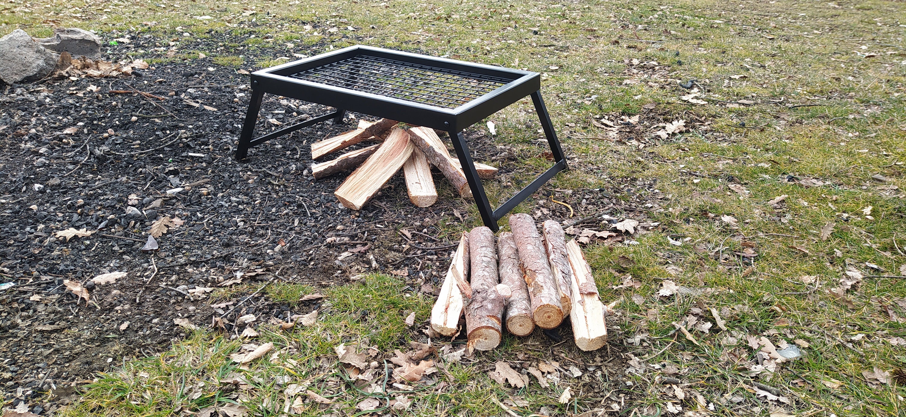 キャンプマニアプラダクツ グリルスタンド M CAMP MANIA PRODUCTS