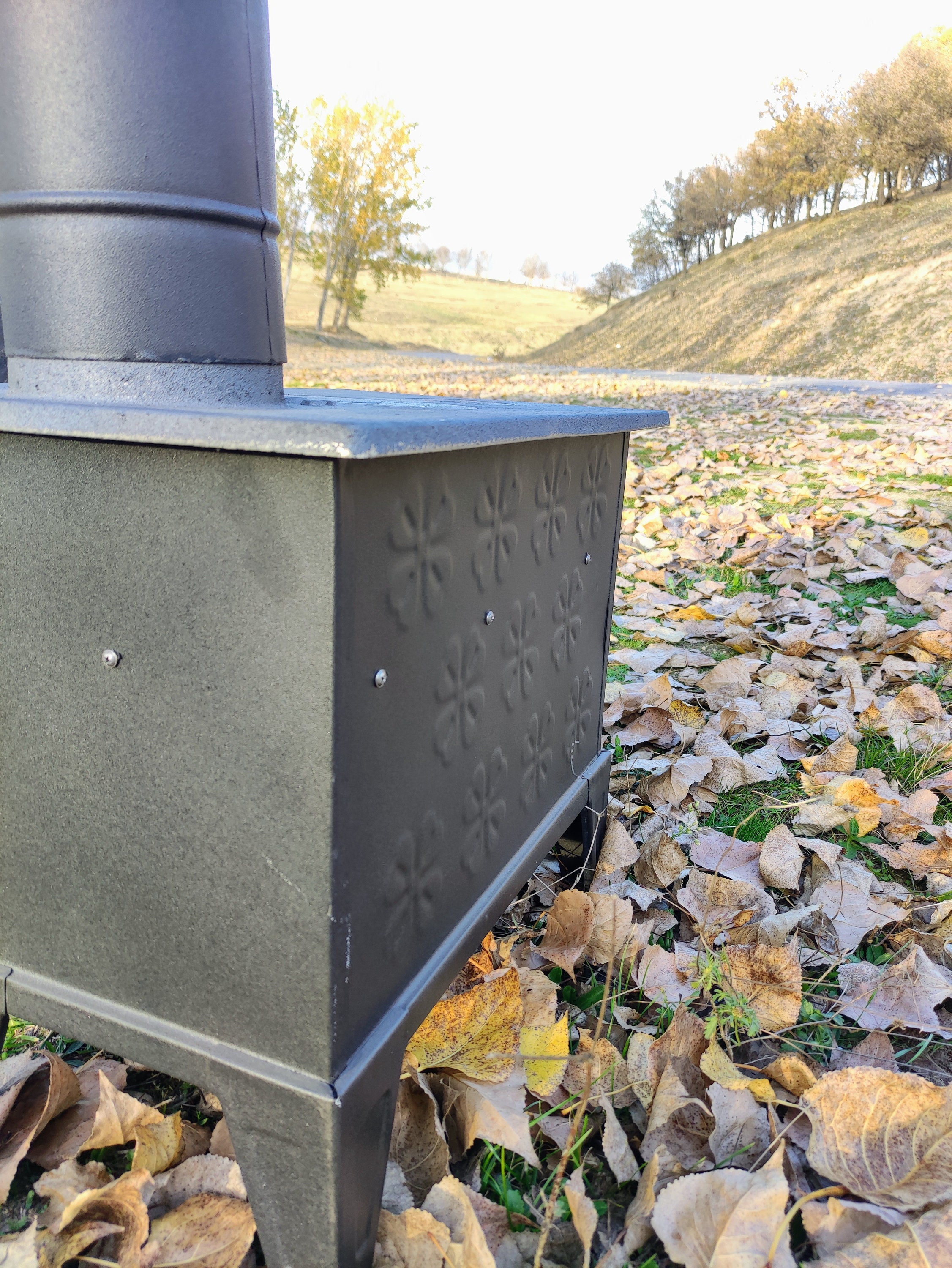 Caravan Stove, Wood Stove, Camping Stove, Cast Iron Stove, Mountain Hut