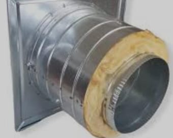 Salida de tubo de estufa, resistente al calor, anti-quemaduras, para tienda de campaña, minicasa, tubo de 7/8/9/10 cm