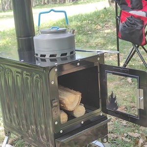 Tiny wood stove, small stove, portable stove, caravan stove, tent stove, nature stove, wood stove,portable wood stove ,compact wood stove