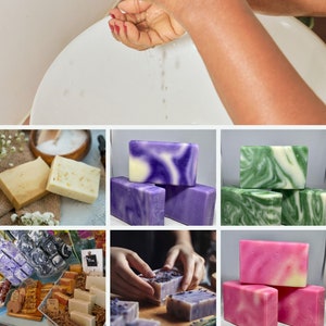 Natural Handcrafted Soap bars, Cold Process Soap, Vegan Soap Bars, Artisan Soap Bars