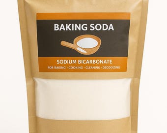 Pure Baking Soda Powder • Cosmetic & Food Grade 12 oz