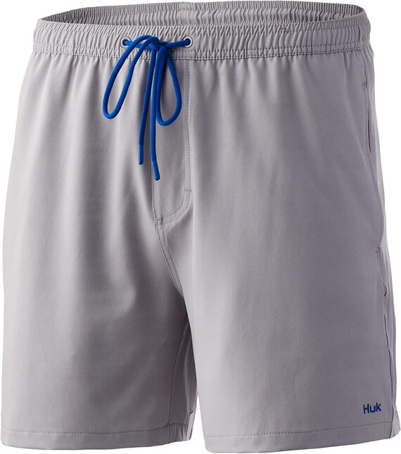 HUK Mens Volley 5.5 Short Elastic Waist Quick-dry Swim Shorts