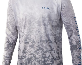 HUK Men's Kc Pursuit Long Sleeve Sun Protecting Fishing Shirt 