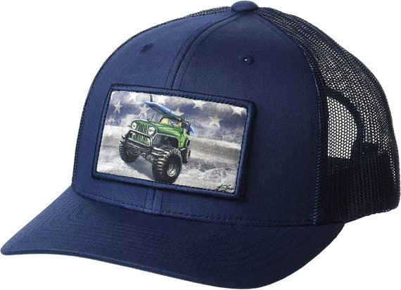 HUK Mens Mesh Trucker Snapback Hat Anti-glare Fishing Hat -  Denmark