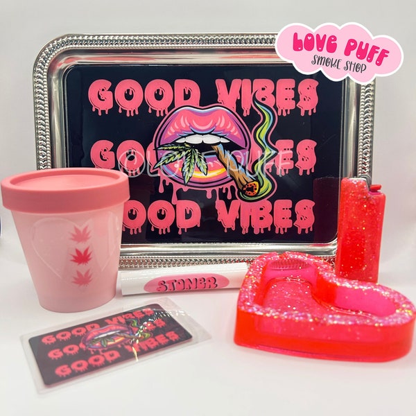 Rolling Tray Set Etsy