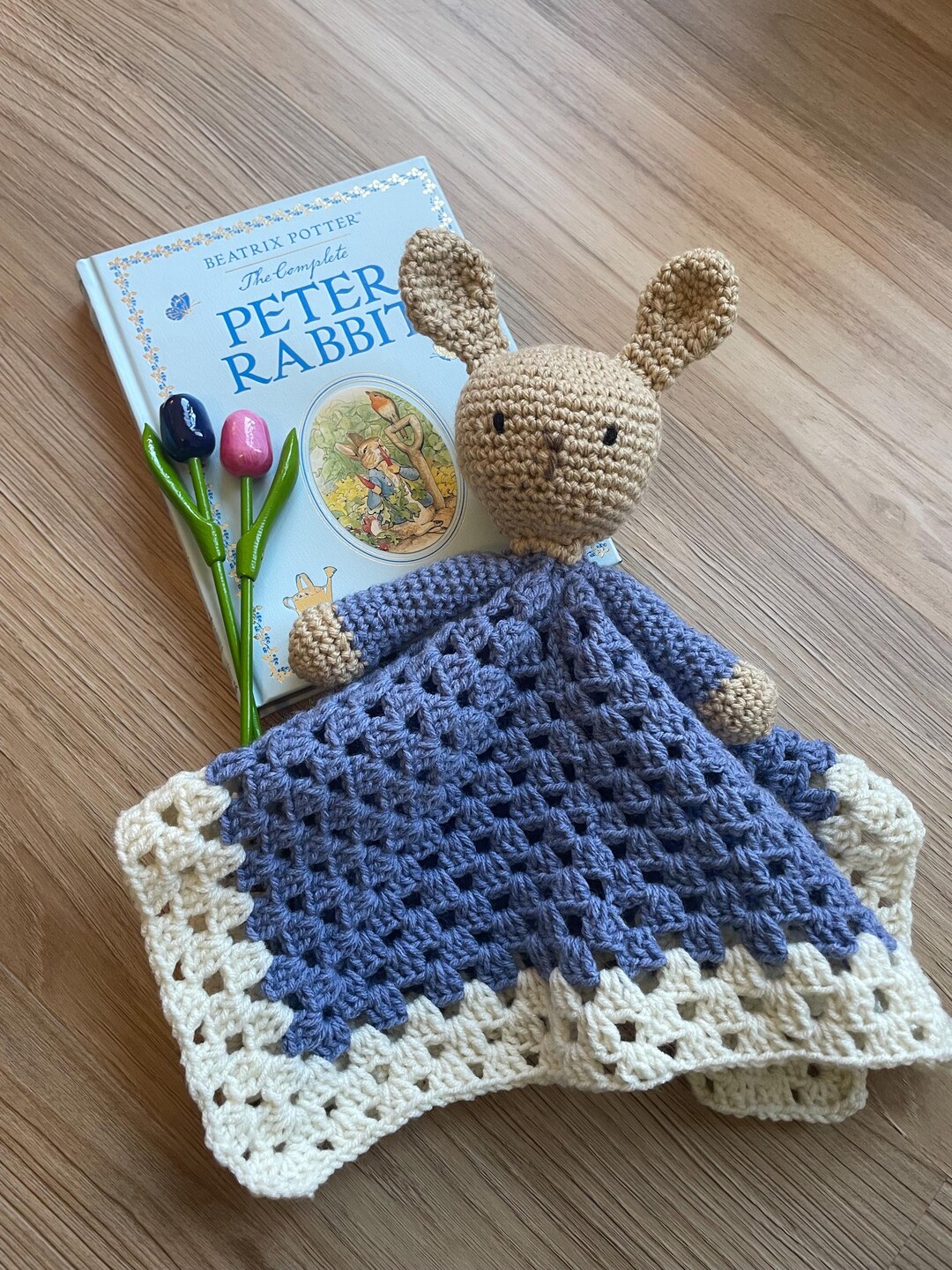 Crocheted Peter Rabbit Lovey - Etsy