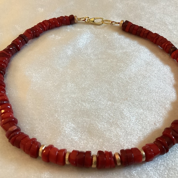 Natural Red Coral AAA - Symbolizes the lifeblood within us and the energy flowing in the universe.