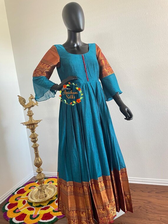mercerised cotton dress Buy Ikat Mercerised Cotton Fit And Flare Dress
