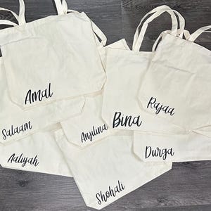 Personalised tote bag