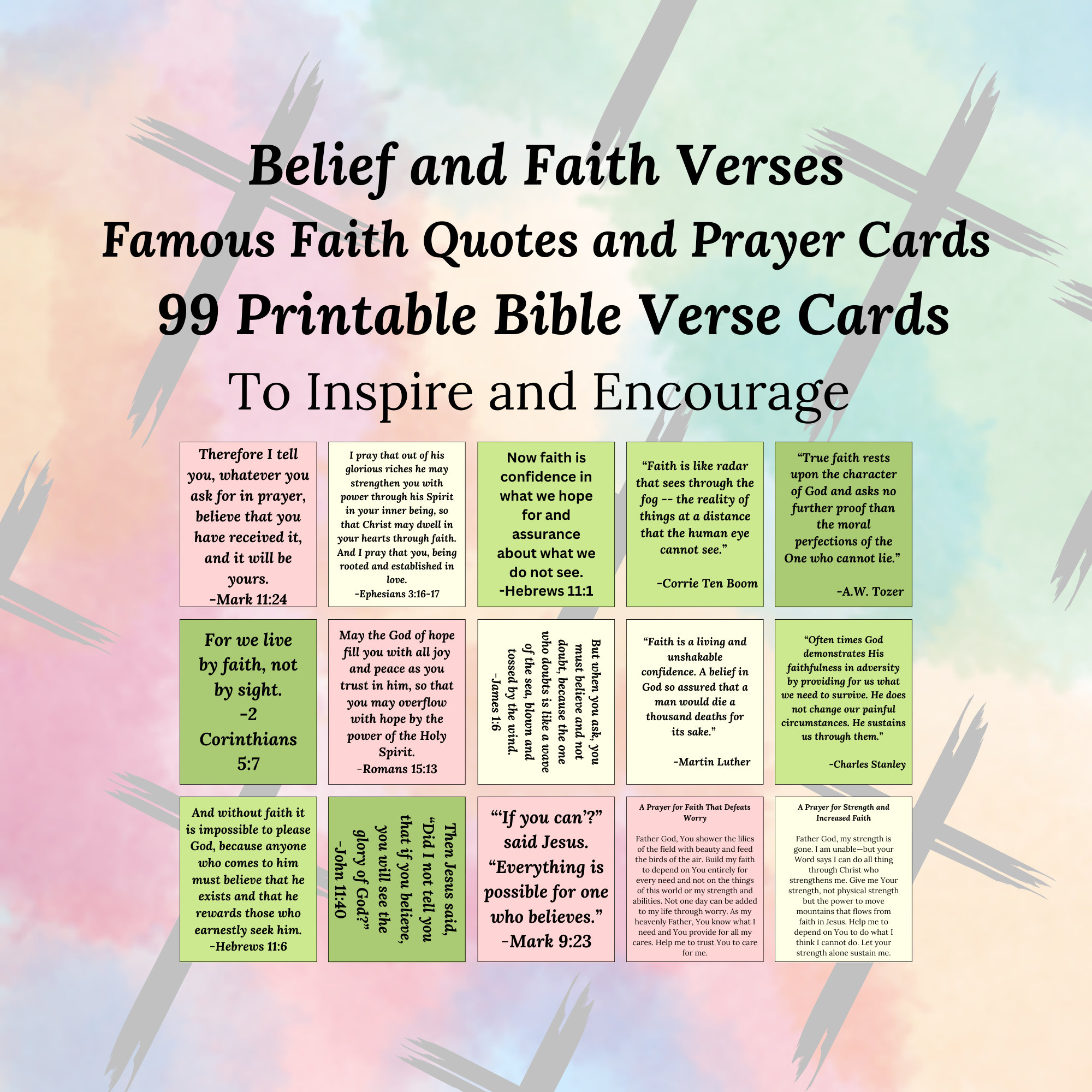 Scriptures about faith famous